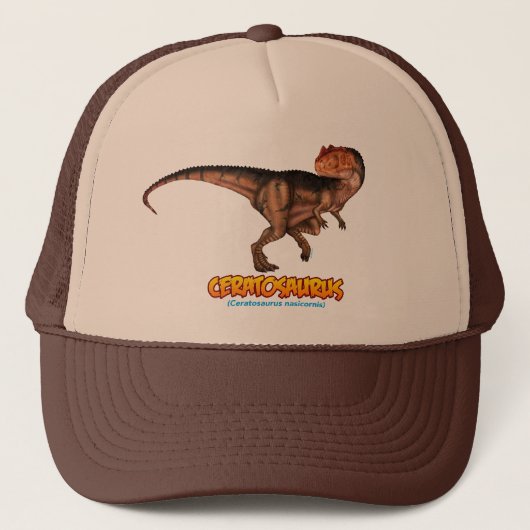 Pet van Ceratosaurus dinosaur (Voorkant)