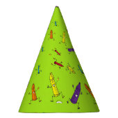 pet van crayons feesthoedjes (Rechts)
