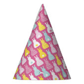 Pet van Cute Pink Easter Bunny Tails Art Feesthoedjes (Links)