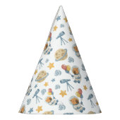 Pet van de Capybara Astronaut Pattern Party Feesthoedjes (Links)