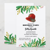 Pet van de dame Birthday Party (Voorkant / Achterkant)