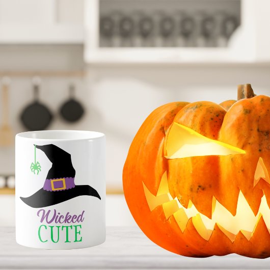 Pet van de Halloween Wied Cute Witch Koffiemok