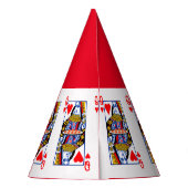 Pet van de hartenfeest feesthoedjes (Achterkant)