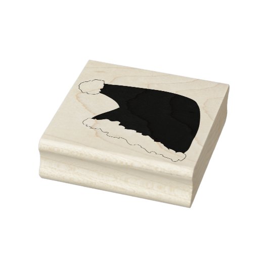 Pet van de kerstman 	rubberstempel (Stempel)