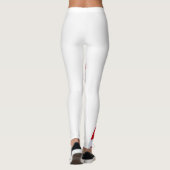 **PET VAN DE KERSTMAN** SCHATTIGE LEGGINGS (Achterkant)