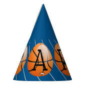 Pet van de partij Basketball Feesthoedjes (Links)