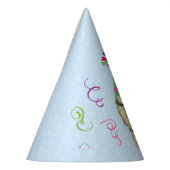 Pet van de partij bij het vogelpest feesthoedjes (Links)