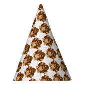 Pet van de partij Thanksgiving/Turkije Feesthoedjes (Rechts)