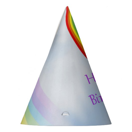 Pet van de Regenboogdag op de Birthday Party Feesthoedjes (Links)