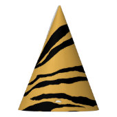 Pet van de tijgerstaffpartij feesthoedjes (Links)