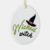 Pet van de witte witch keramisch ornament (Rechts)
