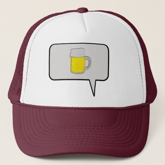 Pet van één beer Speech Bubble (Voorkant)