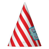 Pet van gepersonaliseerde  circuspartij feesthoedjes (Links)