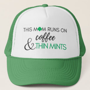 PET van GS-makelaarkoffie met thin mints