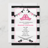 Pet van Pirate + zwaarden Birthday Party Invite -  Kaart (Voorkant)