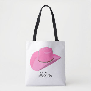 Pet van roze cowgirl draagtas