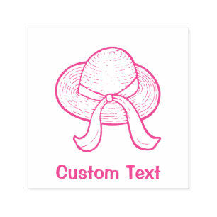 Pet van stro  zelfinktende stempel