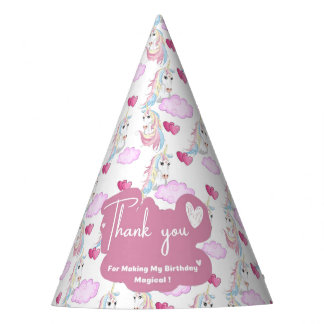 Pet van Unicorn Party Feesthoedjes