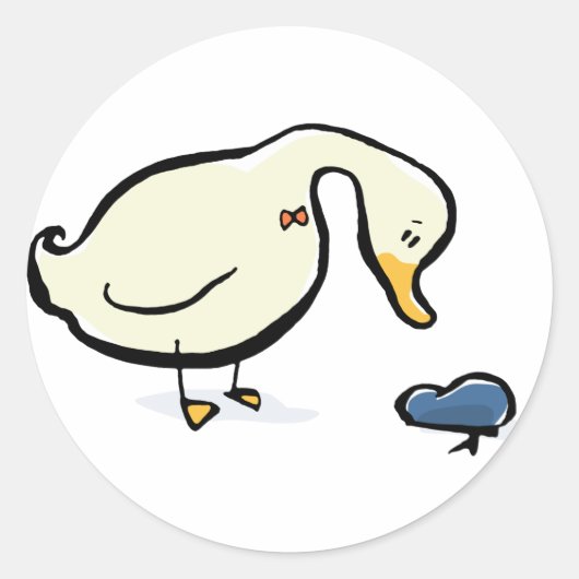 pet van zeelieden ronde sticker (Voorkant)