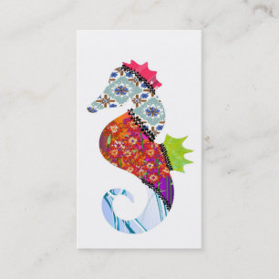 Pet Visitekaartjes van het seahorse Patchwork