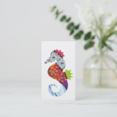 Pet Visitekaartjes van het seahorse Patchwork (Staand voorkant)