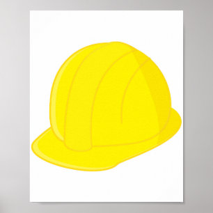 Pet voor de bouw poster