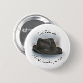 Pet voor Leonard 1 Ronde Button 5,7 Cm (Voorkant /achterkant)