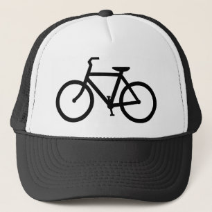 Pet voor zwarte fiets