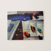 Pet Winkelen - Augustus Macke Legpuzzel (Horizontaal)