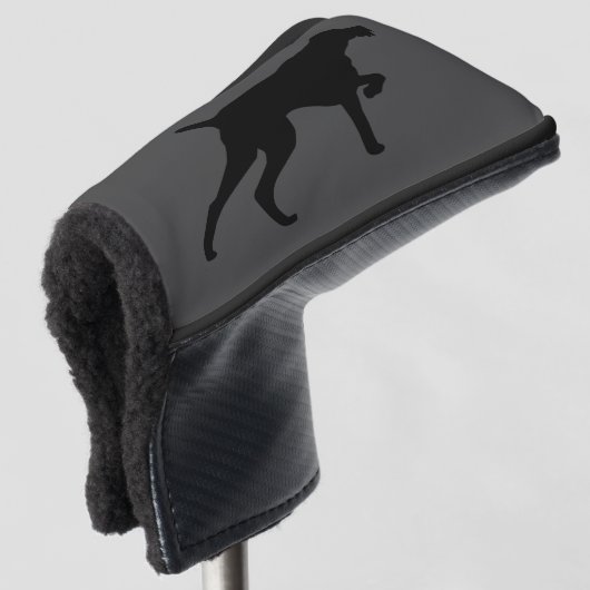 Pet Wirehaire Pointer Golfheadcover (3/4 voorkant)