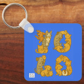 Pet YOLO  Sleutelhanger (Voorkant)