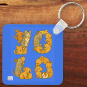 Pet YOLO  Sleutelhanger (Achterkant)