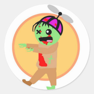 Pet Zombie Stickers