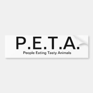 PETA BUMPERSTICKER