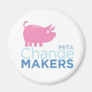 PETA Change Makers Magnet Magneet