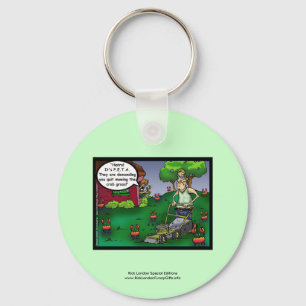 PETA & De Crabgrass Cartoon Grappige Sleutelhanger