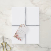 Petaal en Prosecco Vrijgezellenfeest Cadeaulabel (Met Touw)