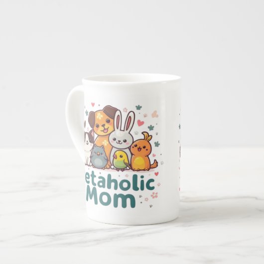 Petaholic Mom Specialty Mug (Devant gauche)