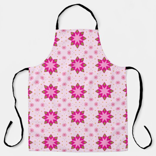 Petal Blossom Confetti pattern Schort (Voorkant)