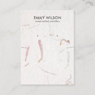 PETAL HANDMADE PAPIER-KETTING DIE WEERGAAT WEERGEV VISITEKAARTJE