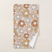 Petal Jubilee Warm Earth Boho Bad Handdoek (Handdoek)