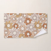 Petal Jubilee Warm Earth Boho Bad Handdoek (Handdoek)
