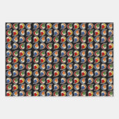 Petal Paisley Rhythm Inpakpapier Vel (Voorkant 2)