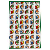 Petal Paisley Rhythm Medium Cadeauzakje (Achterkant)