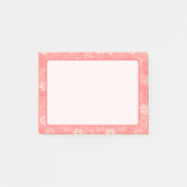 Petal Parade Rose Notes Post-it Amusantes et Joyeu (Devant)