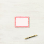 Petal Parade Rose Notes Post-it Amusantes et Joyeu (Sur un bureau)