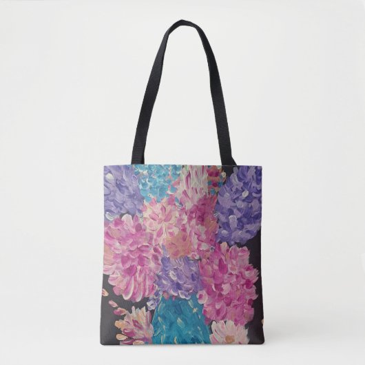 Petal Party Canvas tas (Voorkant)