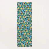 Petal Party Patroon Yoga Mat (Achterkant)