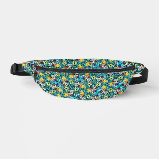 Petal Party Pattern Fanny Pack Heuptasje (Voorkant)