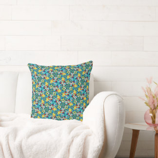 Petal Party Pattern Throw Pillow Kussen